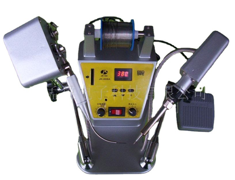 USB连接器各种插头焊接机 双手臂焊锡机 脚踏式焊锡机