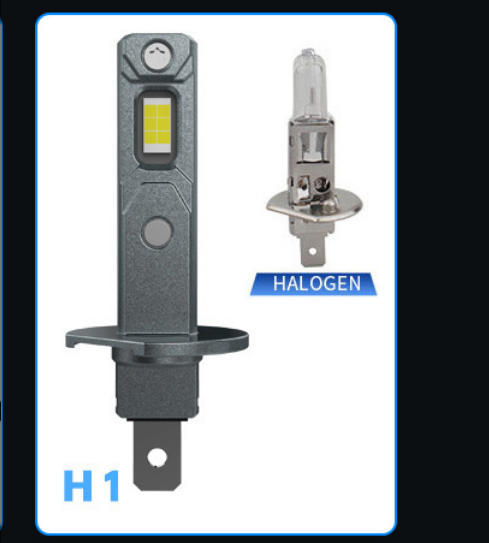 M1 enchufe directo delantero LED 6000K luz super brillante H7 h11 far y cerca delantero de luz brillante