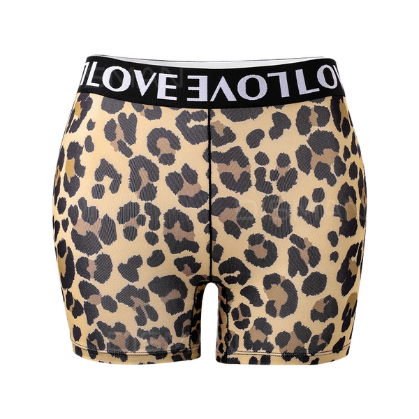 Light skin-to-skin velvet leopard pattern