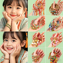 肖厂家直销端午节手绳手工编织儿童节日礼品端午节五彩绳手链批发