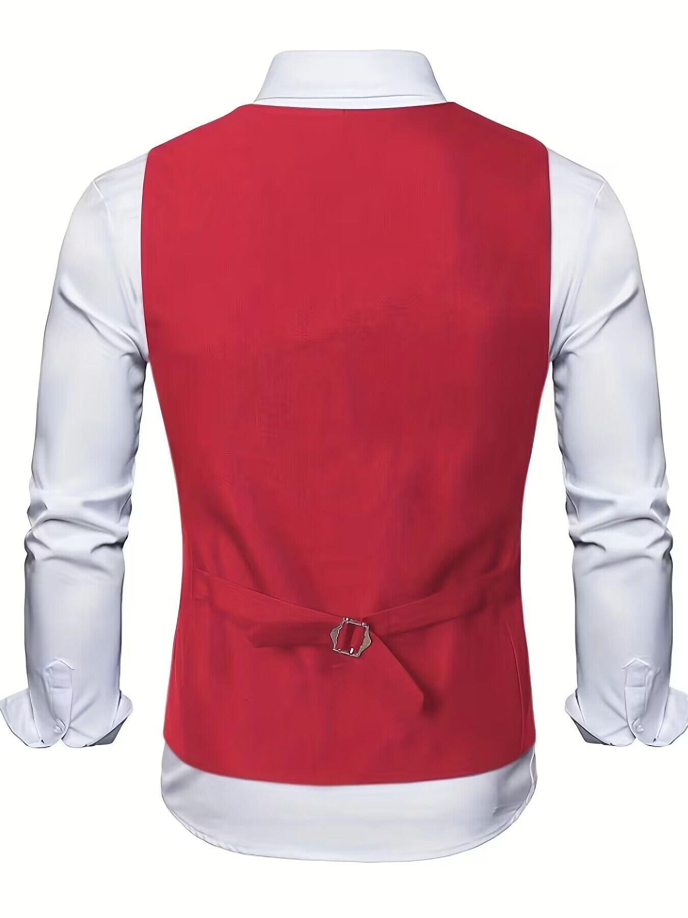 Código europeo 2024 primavera nueva ropa de hombre de comercio exterior transfronterizo europeo y americano simple chaleco de traje de caballero de un solo pecho