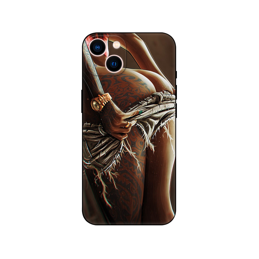 Sexigt flickfodralfodral passar för iPhone 14 13 12 11 Pro MAX MINI_voghion.com