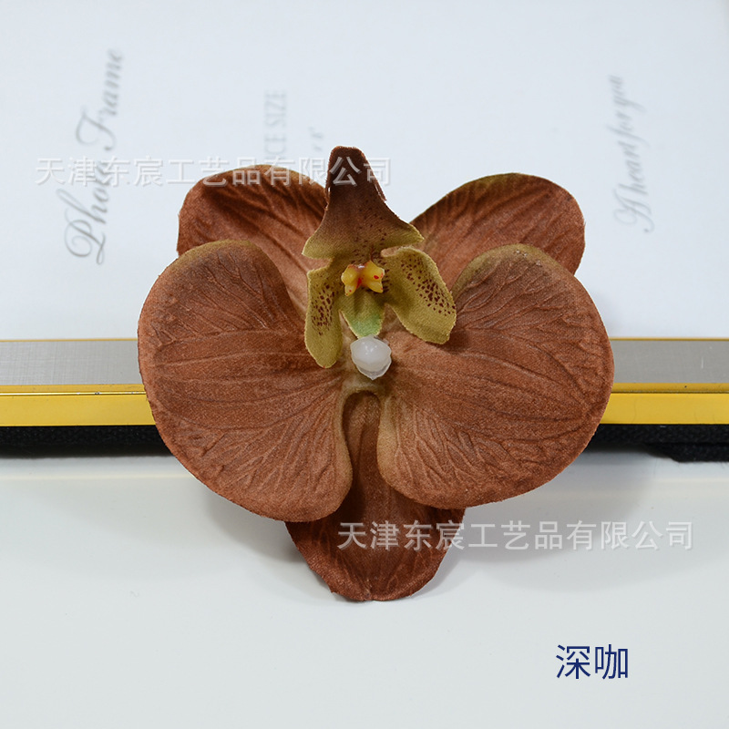 胡蝶蘭造花結婚式シーンアレンジメント花卸売 DIY お土産装飾花造花造花ヘッド|undefined