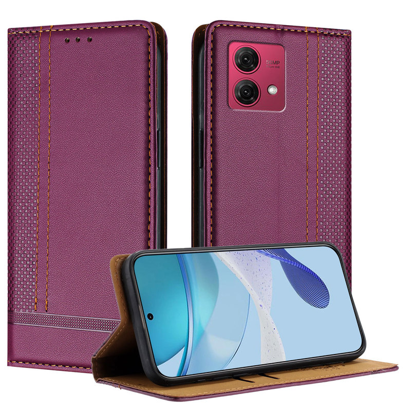Suitable for Motorola Edge 70 Pro Mobile Phone Leather Case Signature Magnetic Card-Inserting Protective Case Suitable for Motorola Edge 70 Pro Mobile Phone Leather Case Signature Magnetic Card-Inserting Protective Case