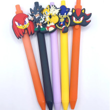 索尼克系列护士医生按动圆珠笔卡通PVC创意医疗笔个性中性笔黑笔