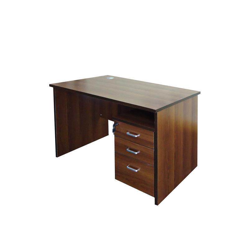 Mesa de oficina de madera fresca ejecutiva oficina de escritorio de computadora de oficina de personal de empresa fábrica de combinación