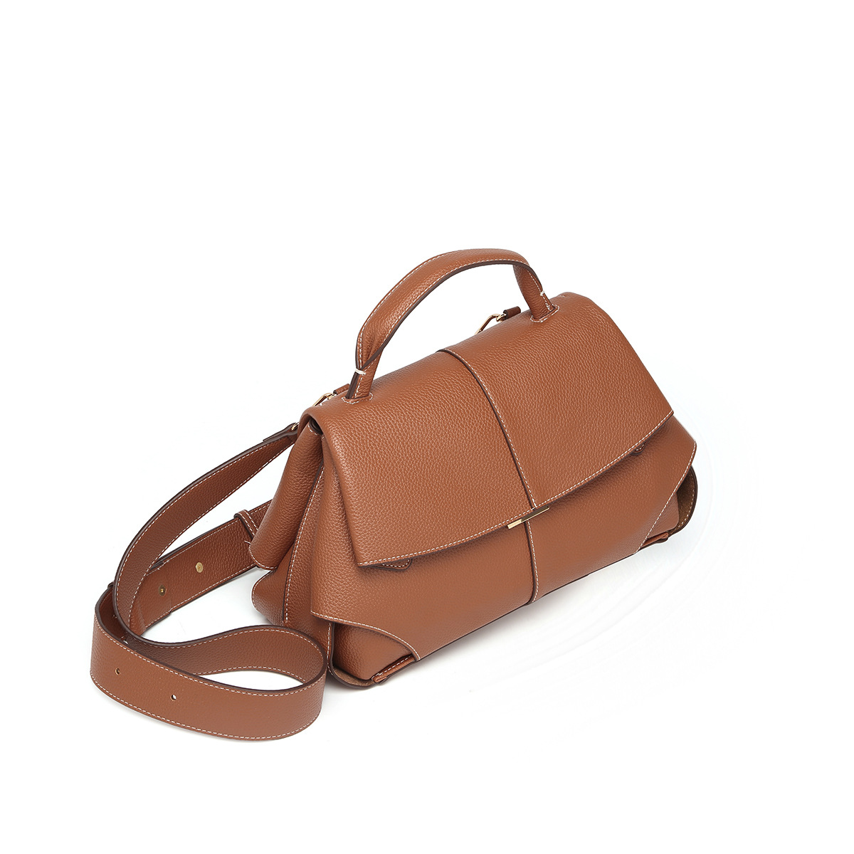 Borsa a tracolla elegante in pelle da donna, borsa a spalla_voghion.com