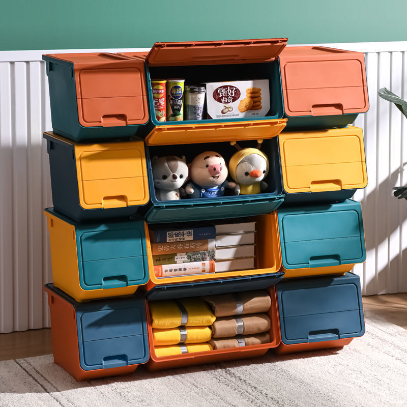 Oblique storage box Storage box Outsize Plastic Debris children Toys Storage box household snacks Storage case