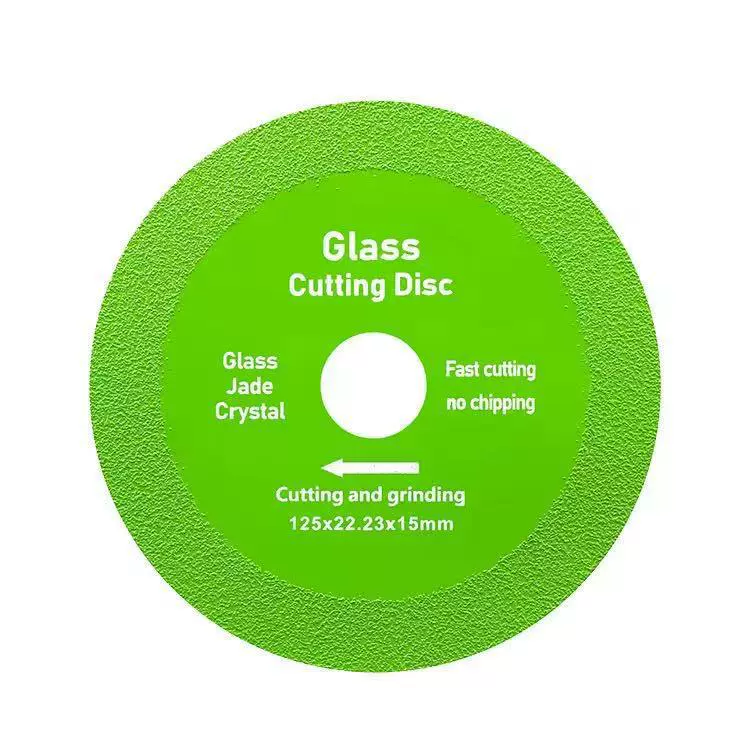 Пластворез для угловой шлифовальной машины Glass King, заготовка для полировки мраморной плитки, сушеная нарезка янтарной бутылки, цветная стальная плитка пила