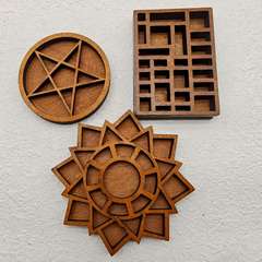 Miniature Trinket Shelf 跨境木质微型饰品架迷你珍奇古玩架