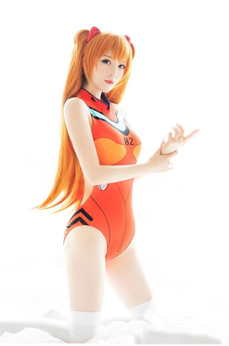 Traje de baño cosplay de Halloween Overwatch Dead Library traje de baño DVA Asuka Ayaka Rei