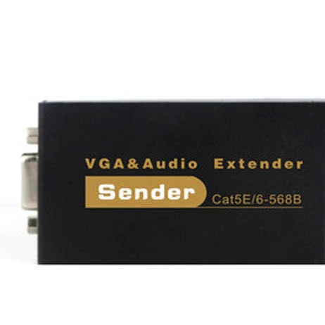 HD VGA сетевой кабель удлинитель 100 м до RJ45 видеосигнал усиление передача