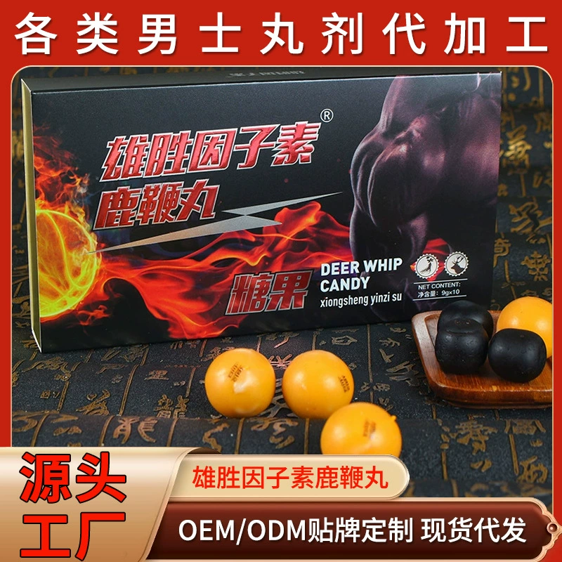 Таблетки оленя кнута Хуанцзин Таблетки женьшень тоник для мужчин