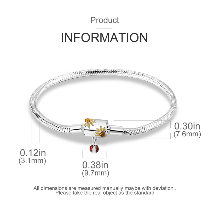 Copper Silver Plated Basic Simple Style Classic Style Plating Insect Flower Butterfly Bracelets display picture 16