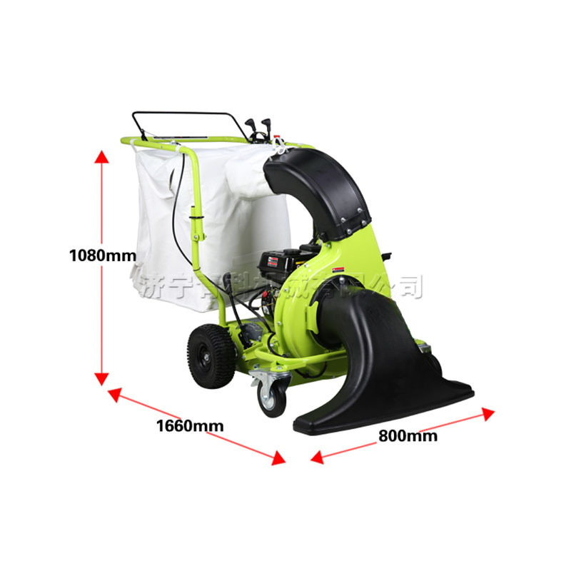 手推式汽油吸树叶机室外人造草坪瓜子皮收集机枯叶自动清理设备