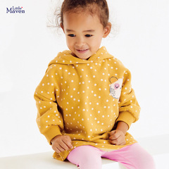 Little Maven Western and European Children's Dress Set Autumn New Cartoon Children's Dress Long Sleeve Girls' Dress