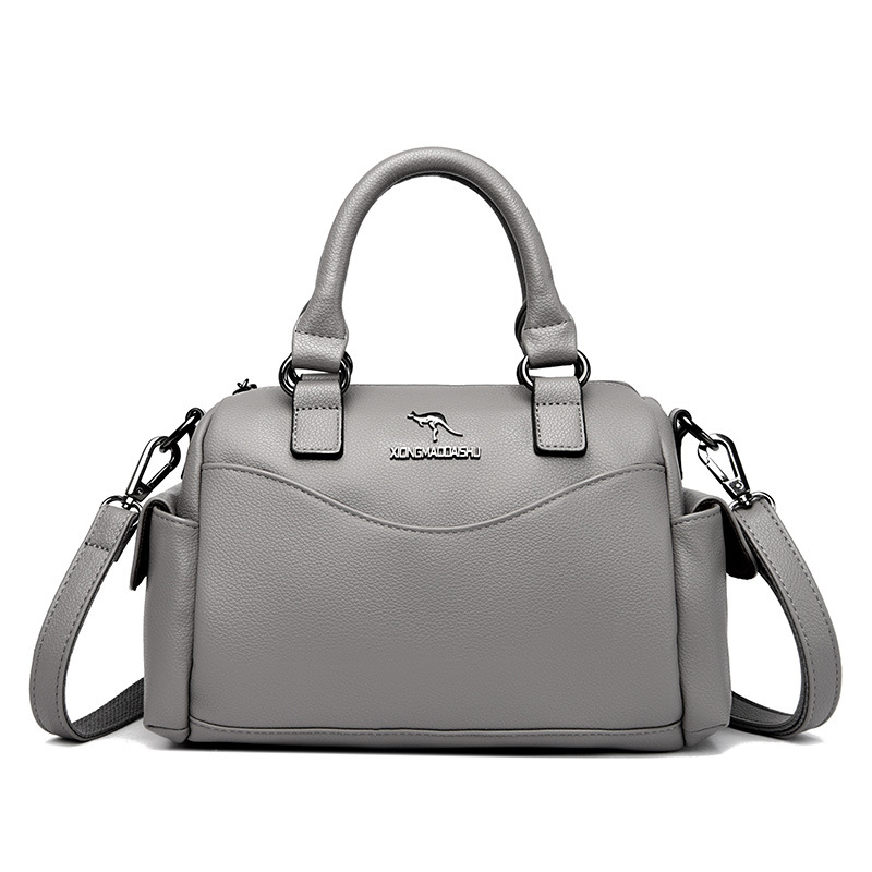 Boston Brand Pillow Bag For Women 2023 New Genuine Leather Large Capacity Soft Leather Shoulder Crossbody Handbag - Thumbnail 6