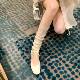 Sheepskin version ~ genuine leather shallow bow toe small flat ballet shoes genuine leather single-layer shoes women's Mary Jane ladle shoes