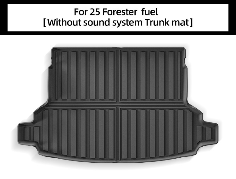 Suitable for 19-25 Subaru Forester Car Floor Mats Tpe Trunk Mats