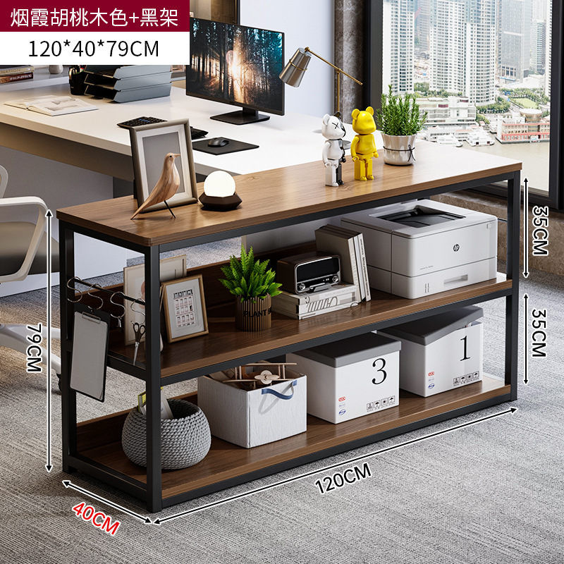 Estante de Pie para Impresora de Panel de Madera