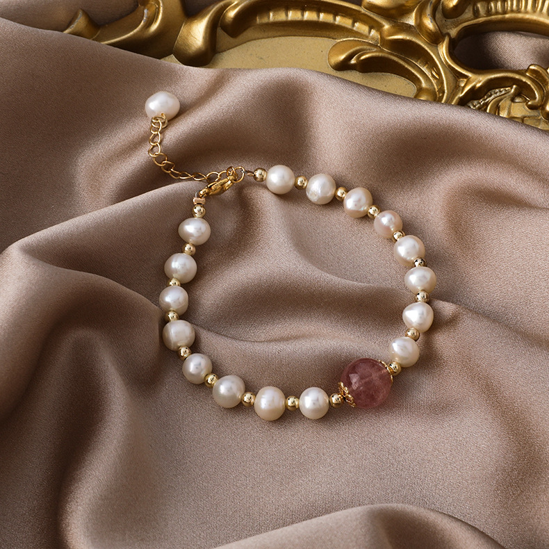 Korean Fashion Pearl Bracelet display picture 5