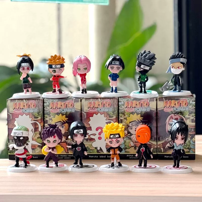 Фигурки Naruto: Гаара Наруто Какаси — украшения для торта и авто