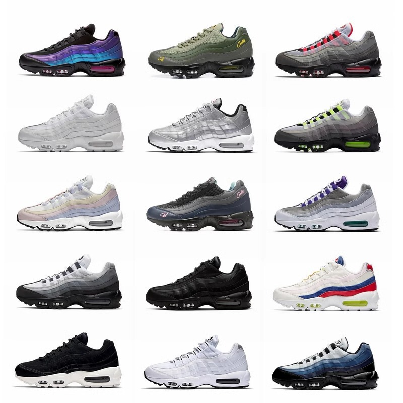 Putian Naike Max 95 Air Cushion Shoes Men's Shoes Retro Large Size Sports Shoes Outdoor Shock-Absorbing Running Shoes Women's Shoes