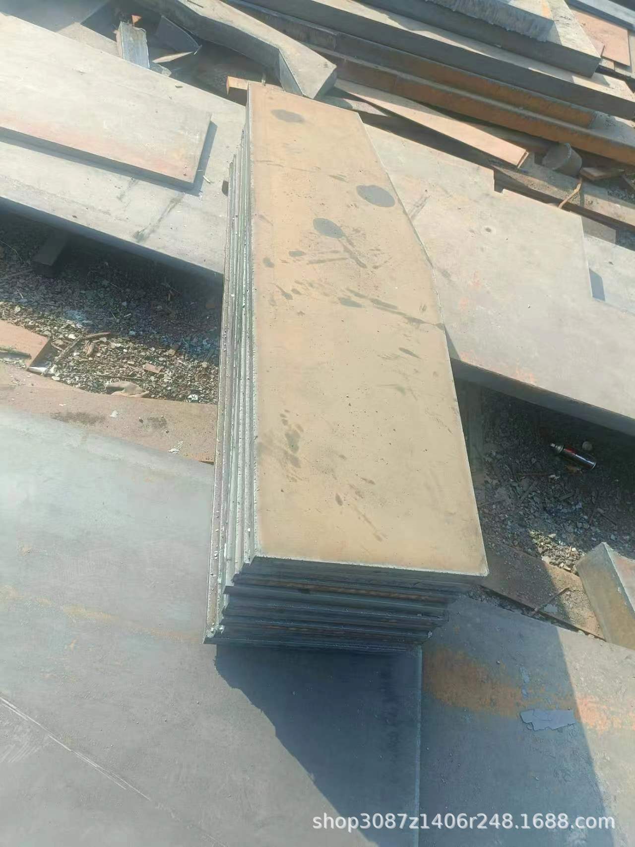 涟钢NM500耐磨钢板30mm矿山机械铲抖底板nm400耐磨板激光火焰切割