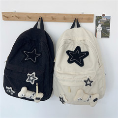 新しいスタースクールバッグイン中学生スクールバックパック大容量軽量トラベルバッグ多機能バックパック