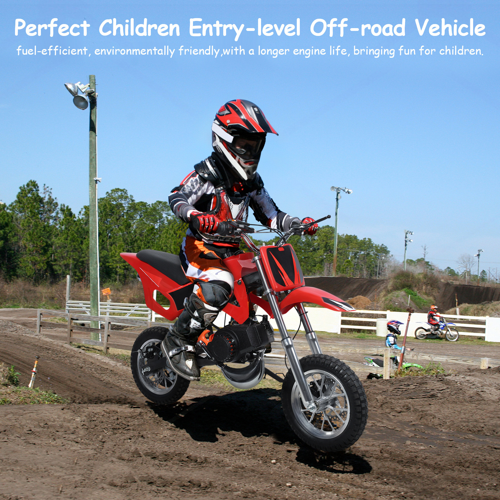 Foreign Trade Cross-Border Small Mountain Sports Outdoor Two-Stroke Bicycle Children's Mini Off-Road Motorcycle