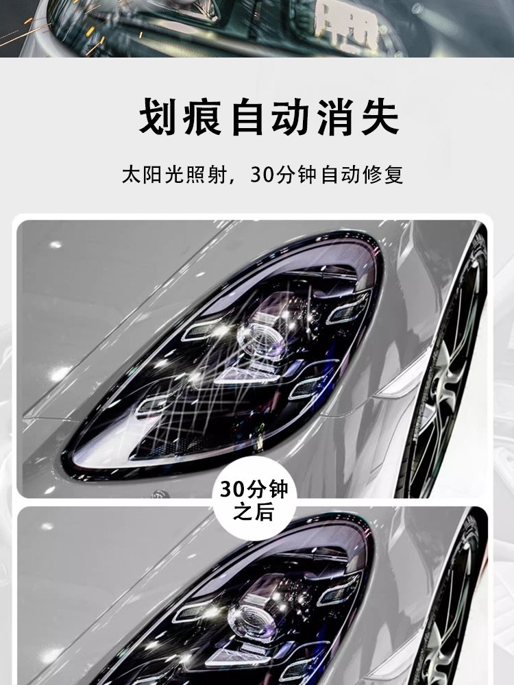 Foreign trade explosions car TPU blackened light film self-healing protection anti-scratch car headlight color change film tail light film
