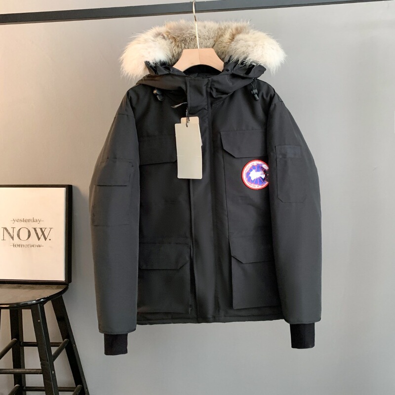 European, American, and Canadian 2008 Fall/Winter Goose Classic Expedition Ski Down Jacket, Unisex, High Down Fill Power Ski Jacket