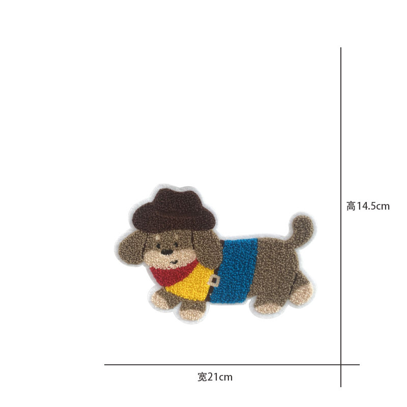 검은 고양이와 개를 입고