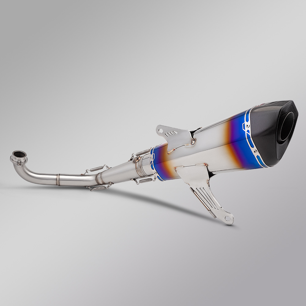 Motorcycle Motorcycle Modification Suitable for Scooter Xmax300 Front Exhaust Pipe Tail Section 2017-2024