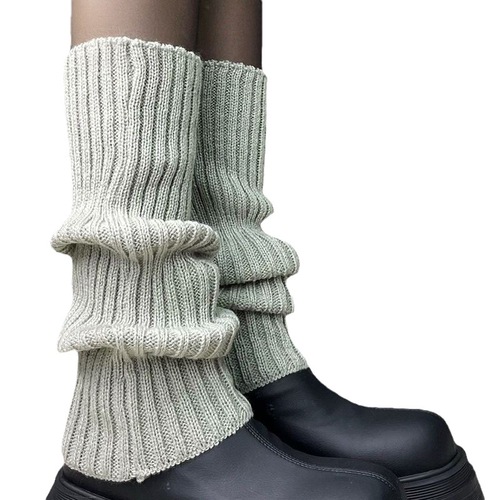 Duidui Socks Women's Autumn and Winter Socks Leg Covers Hot Girl Light Gray Calf Socks Wholesale Stall Medium Socks Wholesale Price