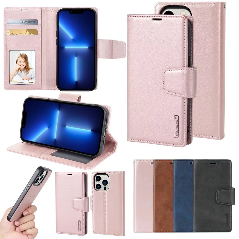 Suitable for Iphone16E Split Phone Case, Apple 17 Wallet Leather Case, Samsung S26 Flip Phone Leather Case