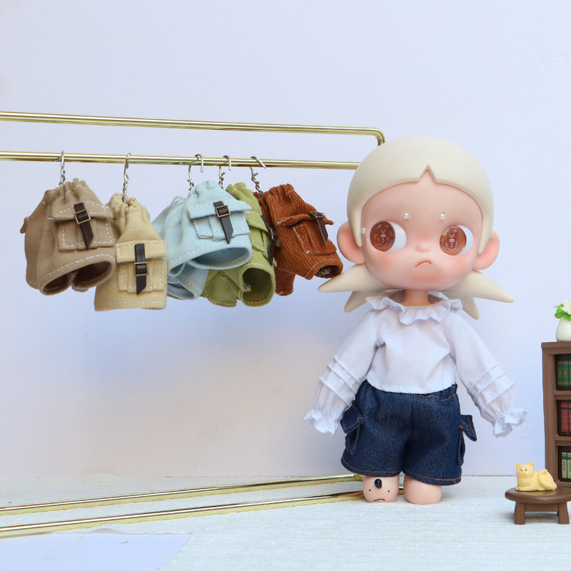 New Product Gazi Sister Zsiga1/8 Baby Clothes Uniform Suit Shorts Cute Cartoon Doll Dress up Baby Clothes Pants