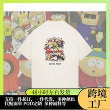 �Ϸ���԰South Park Character Heavy Shirt Unisex plus����tops