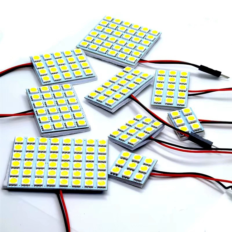 Автомобильная светодиодная лампа для чтения 5050 24V Универсальный ультра-яркий внутренний свет задний светильник на крыше багажник светильник
