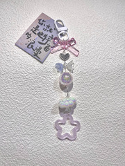 【冰淇淋星星】新中式串珠手機鏈咕卡掛件可愛小眾ins風掛飾簡約