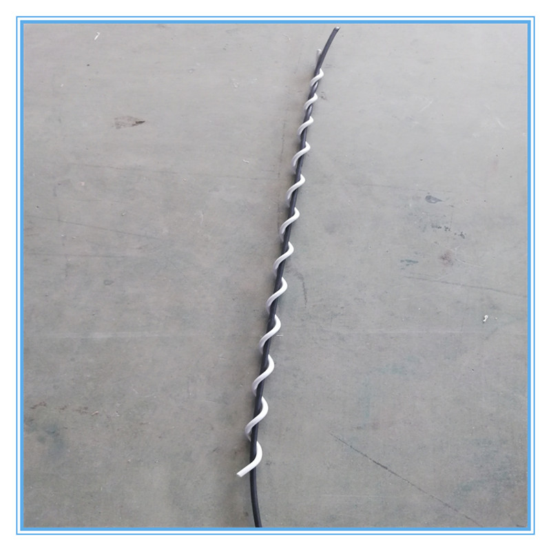 防护系列 电力光缆减震器 螺旋减震器PVC材质 山东厂家现货供应 K