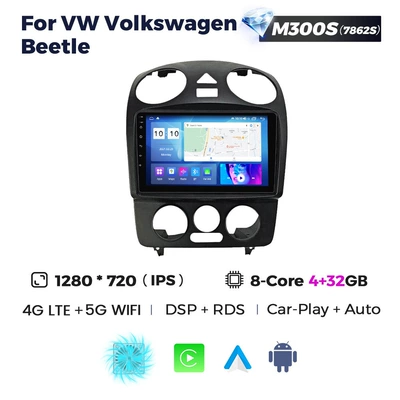 Volkswagen Beetle Beetle Android: DVD Navigation - m300s-332-eight-core-4g-version-7862