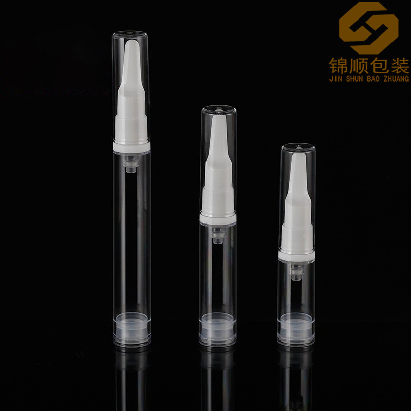 现货5ml10ml15ml 化妆品真空瓶压泵眼霜真空瓶 精华乳液瓶包材