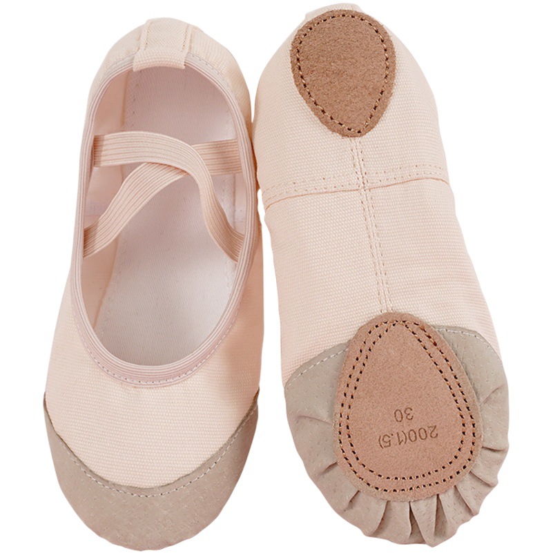 Zapatos de baile zapatos de baile de fondo suave zapatos de práctica de Mujer Zapatos de garra de gato sin cordones zapatos de baile cuadrados para niños al por mayor