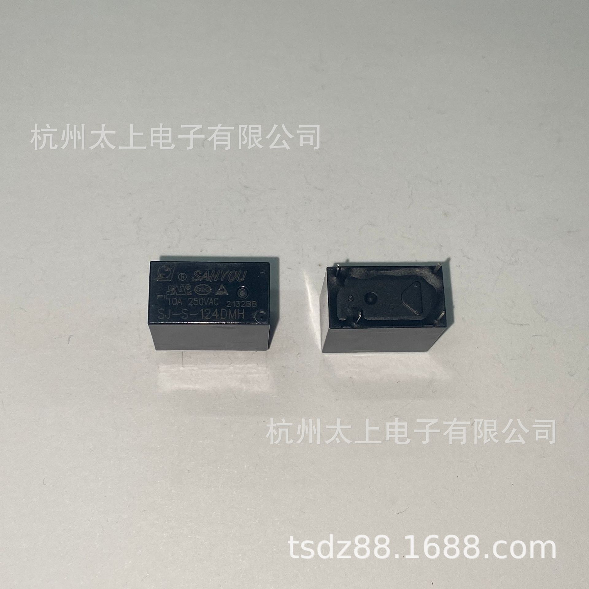 SJ-S-124DMH三友继电器SANYOU 10A250V 4脚常开 优质全新原厂正品
