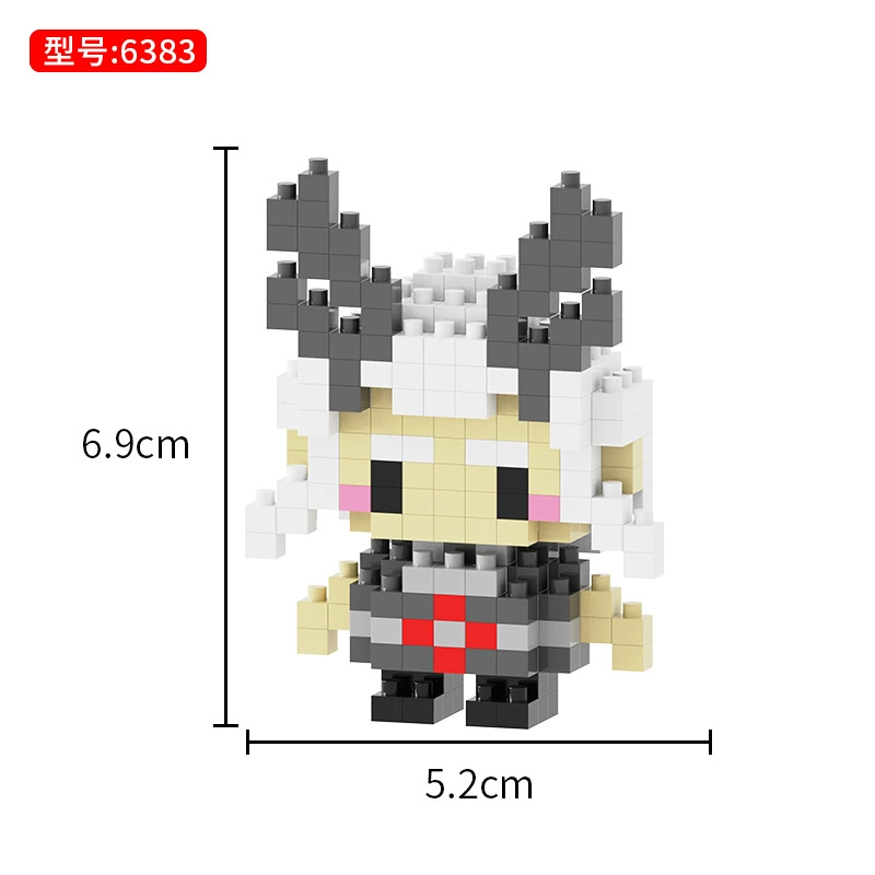 Конструктор-кукла (Lego), 6–12 лет, микроблоки, слепой бокс коллекция