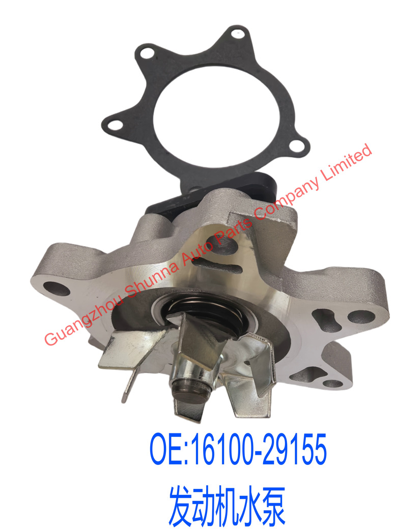 16100-29155 Is Suitable for Toyota Yaris, Prius, Vios Engine Water Pump