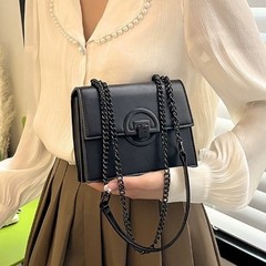 外贸2025秋款女包批发潮时尚质感洋气链条包单肩斜挎包百搭小方包
