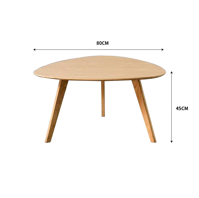 Large triangular coffee table