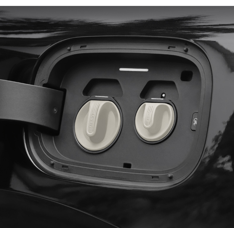 Suitable for Aito, Li Auto, Nio, Luxeed, and Xpeng Magnetic New Energy Charging Port Silicone Protective Cover Dust Cover Accessories